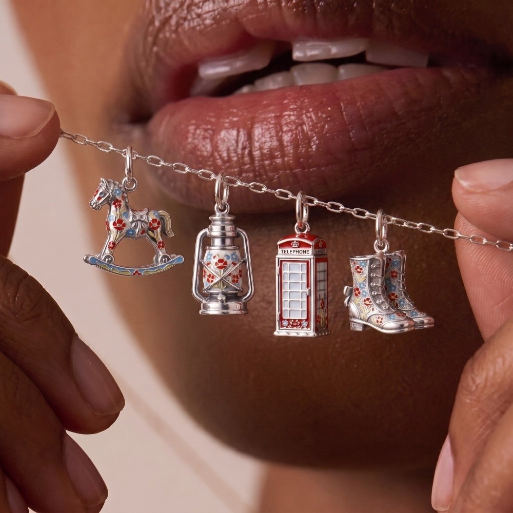 Jewelry Making London - Paslanmaz Çelik Karikatür Kolye Uçları, İngiliz