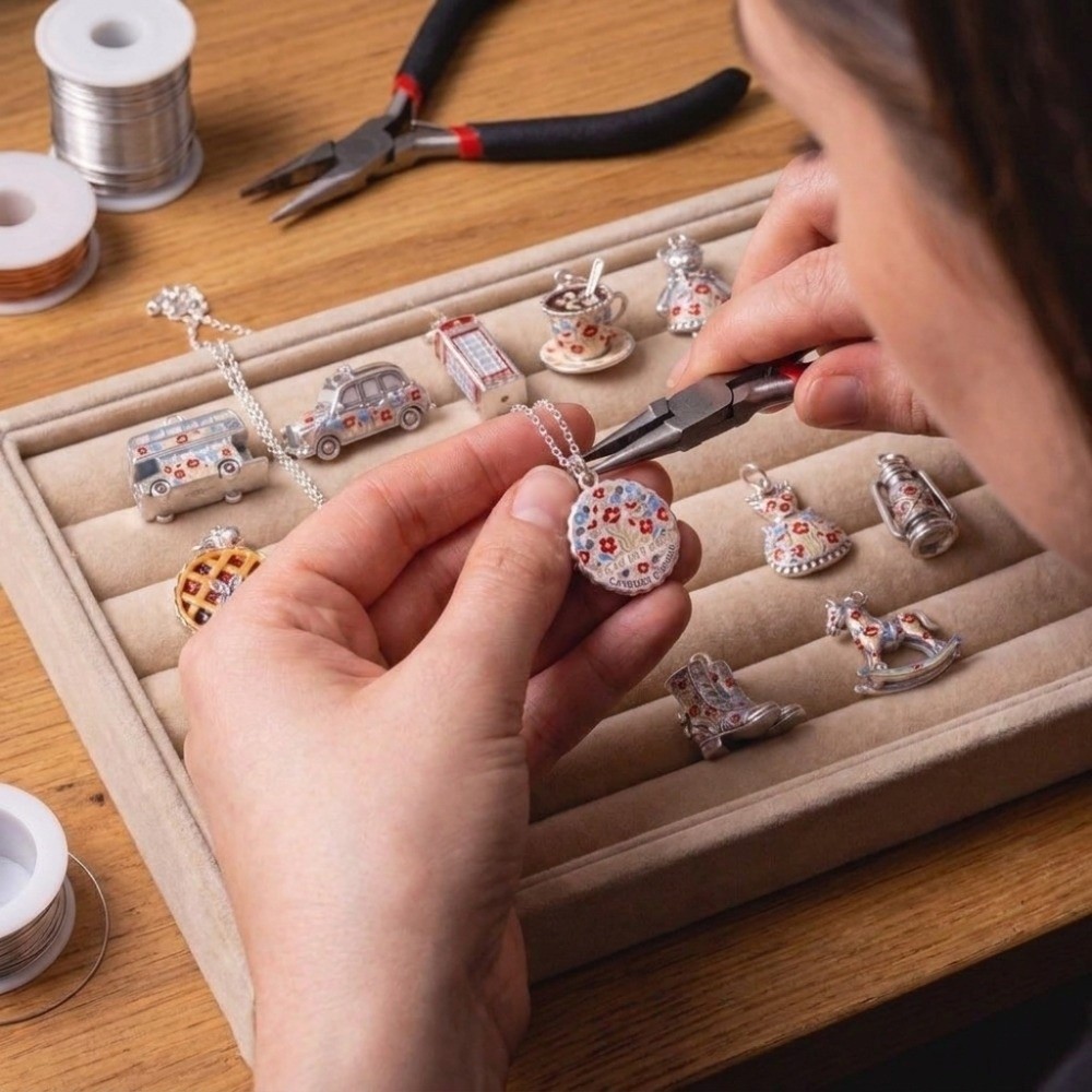 Paslanmaz Çelik Karikatür Koly - Jewelry Making London incelemesi ve fiyatı