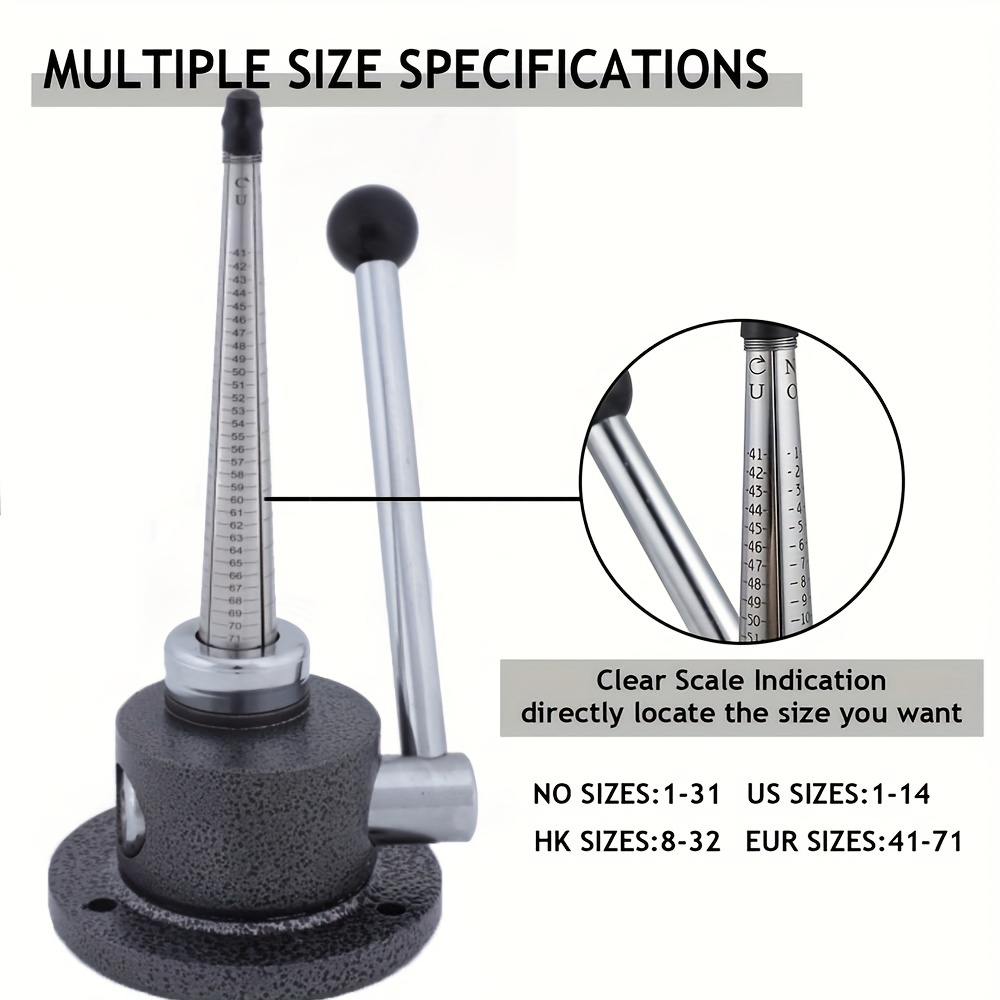 Halka Ölçer Mandrel 4 Ölçekli  - Jewelry Making Machines incelemesi ve fiyatı