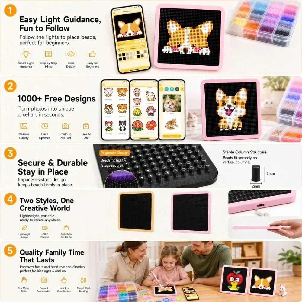 LED Akıllı Sigorta Boncuklu Pe - Jewelry Making Board incelemesi ve fiyatı