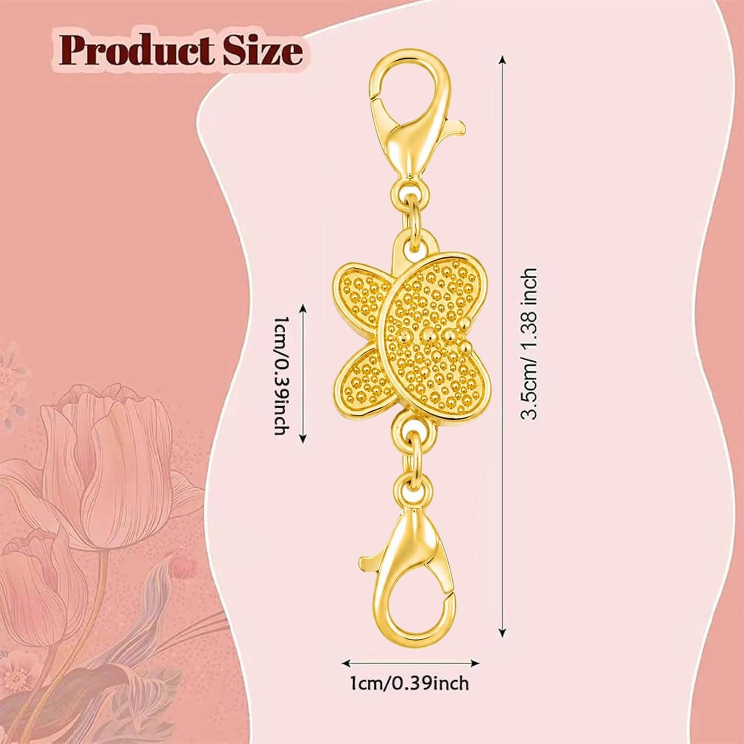 Kelebek Şeklinde Manyetik Koly - Lobster Clasp Silver incelemesi ve fiyatı
